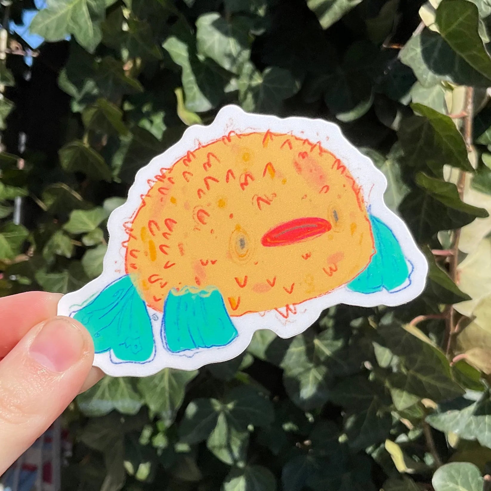 Pufferfish Sticker