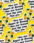 You Are Loved Sticker by Gunner and Lux