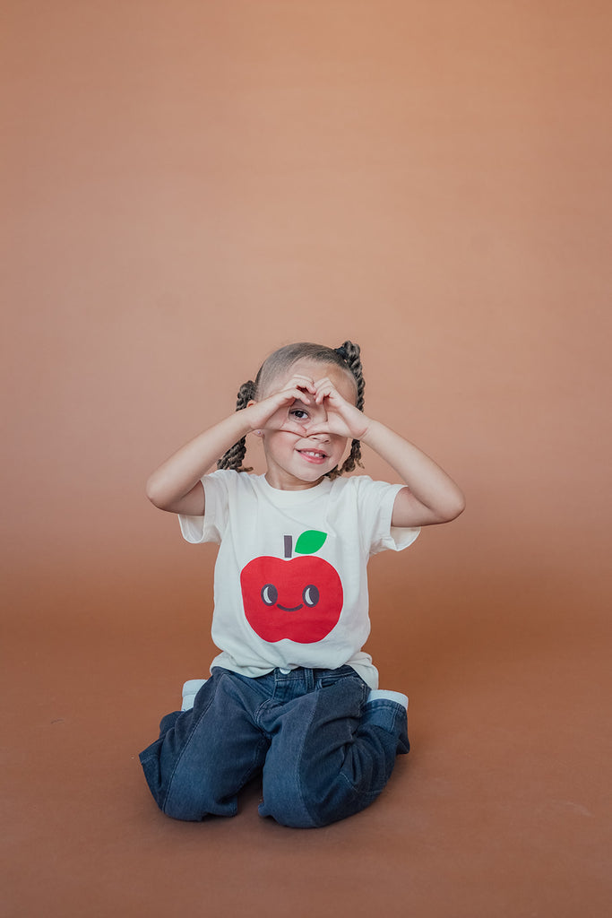 SALE Shiho Aoki X Mochi Kids An Apple A Day Baby + Kid Graphic Tee
