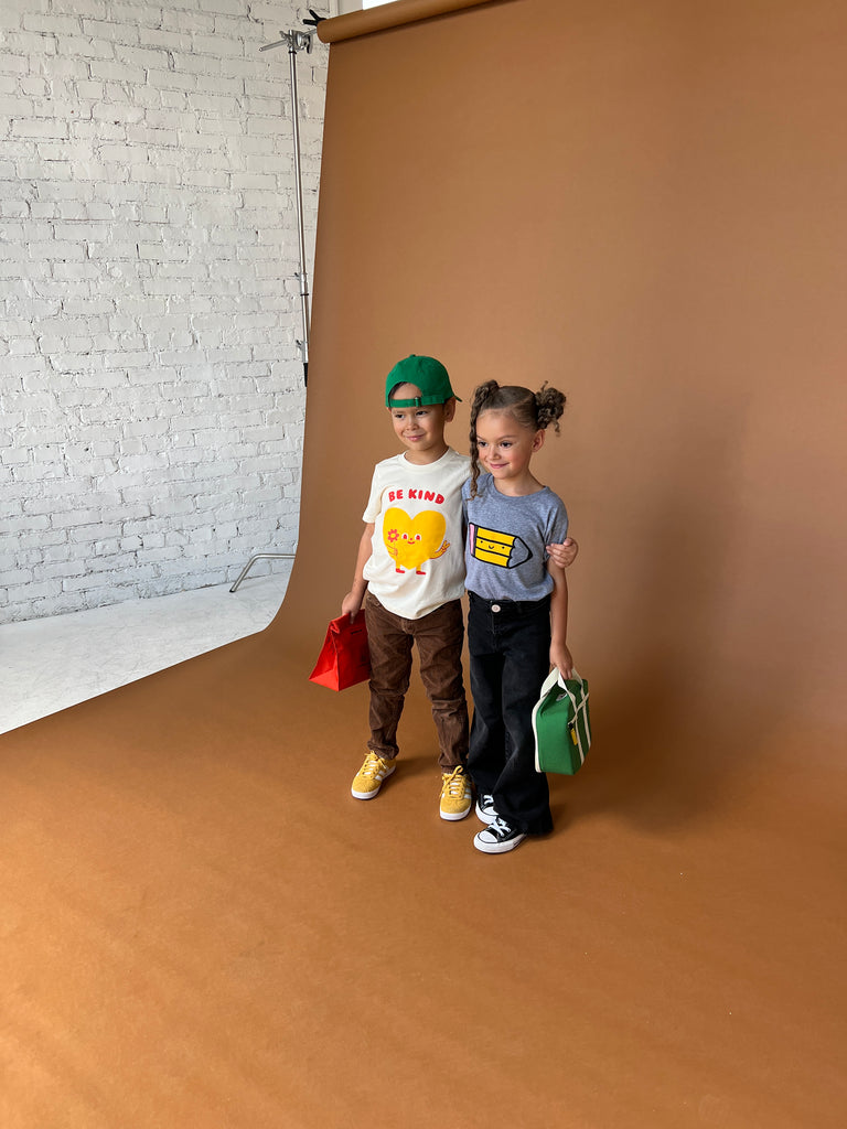 Suzy Ultman X Mochi Kids Be Kind Baby + Kid + Adult Tee