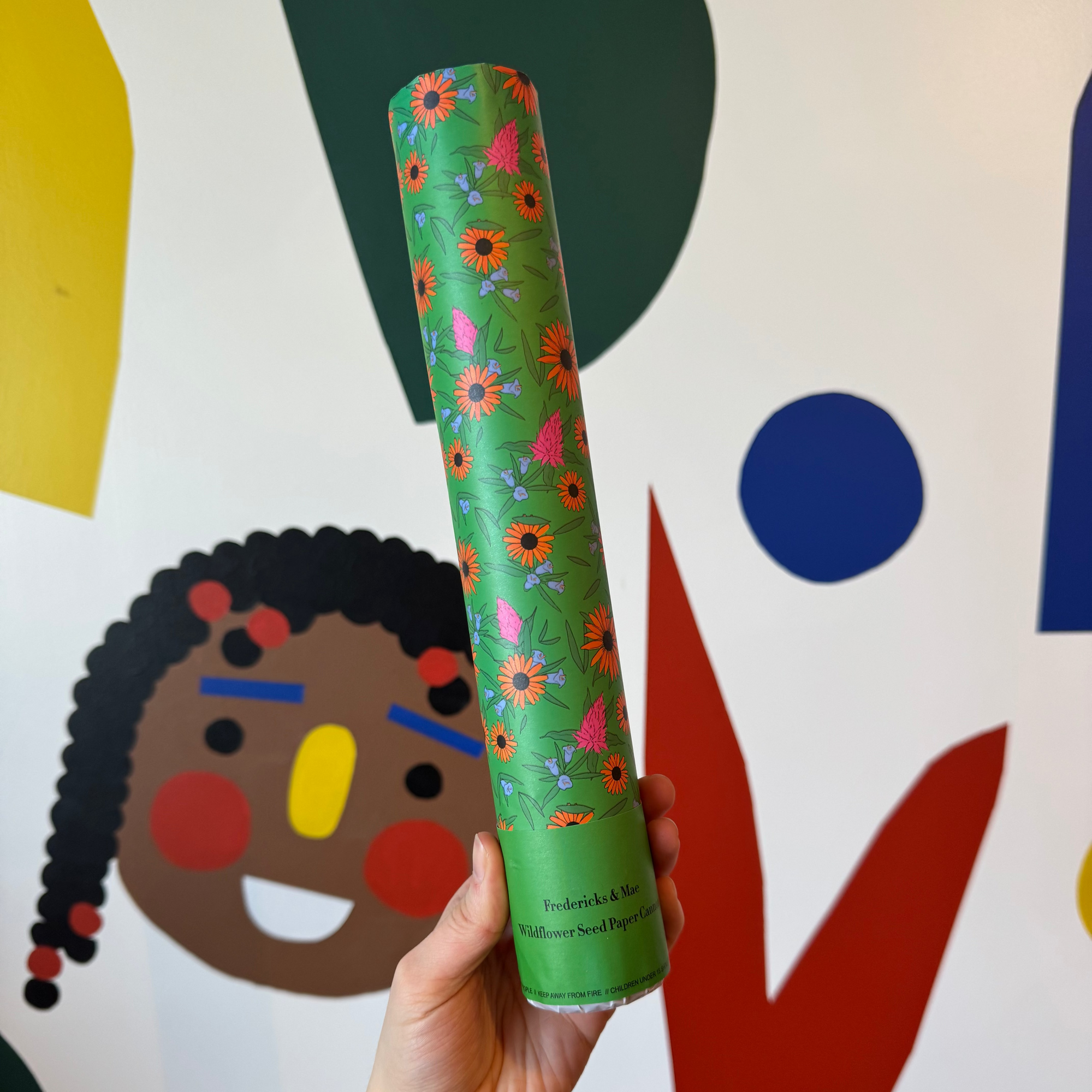 Wildflower Seed Paper Cannons (More Colors)