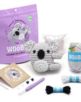 Wally the Koala Crochet Kit by The Woobles