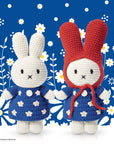 Miffy in her Blue Flower Dress & Red Hat by Just Dutch