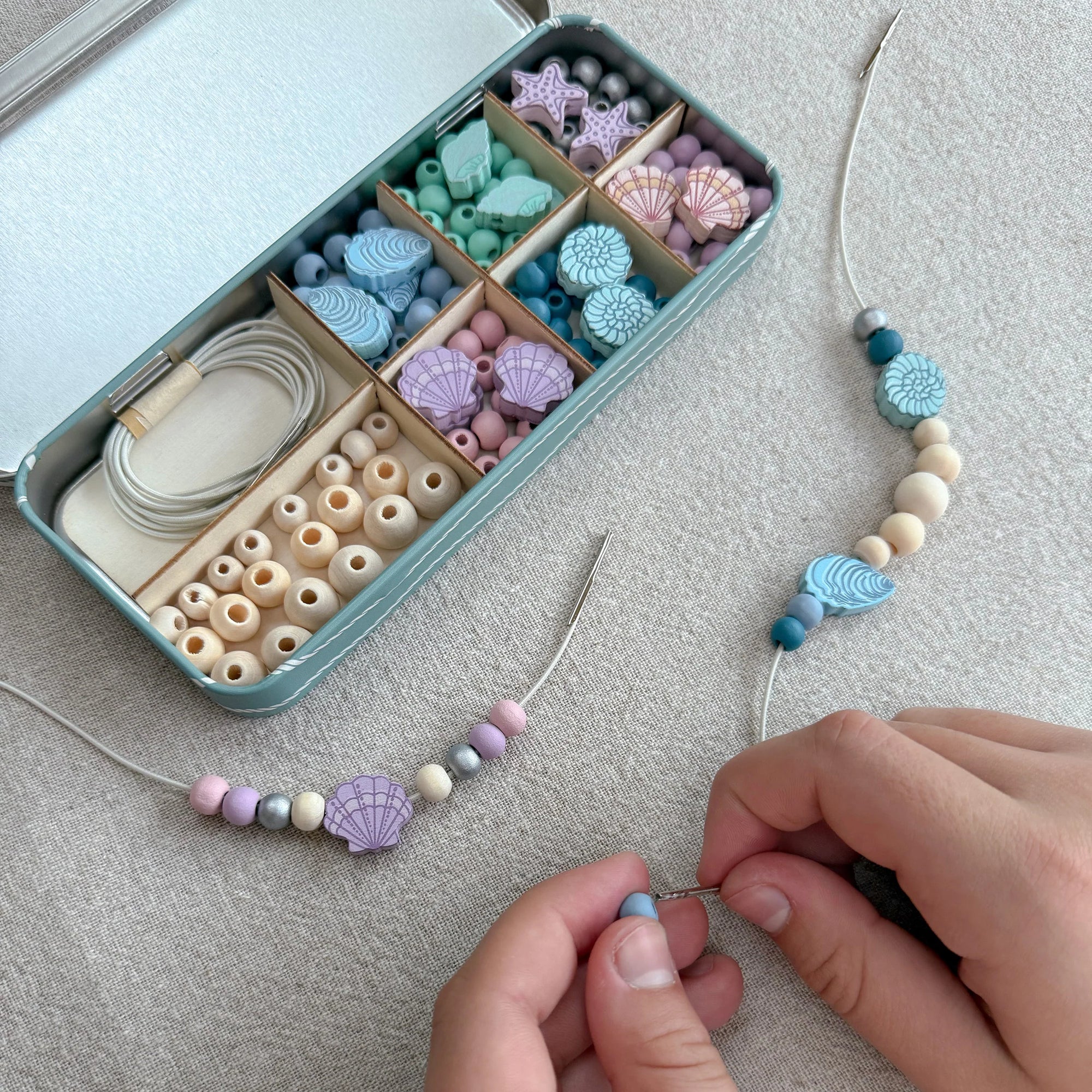 Seashell Bracelet Beading Kit