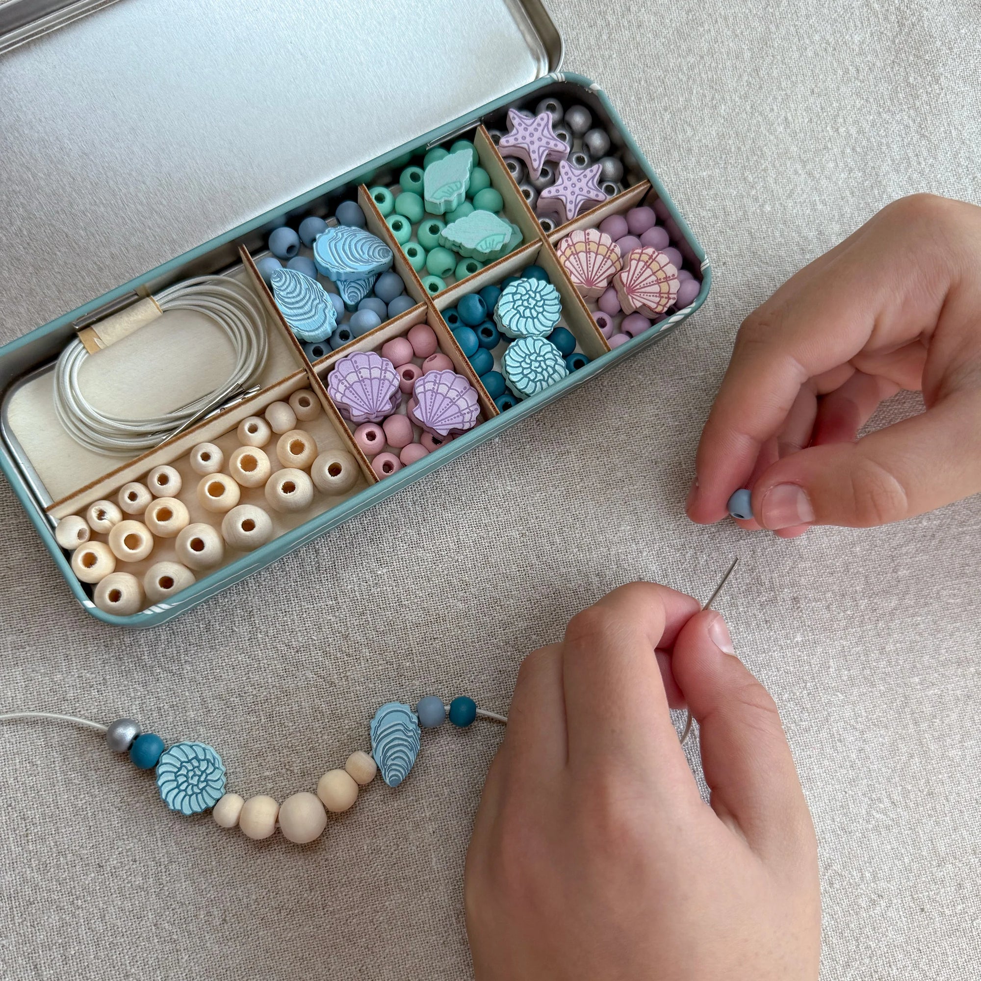 Seashell Bracelet Beading Kit