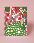 Berry Picking Gnomes Spiral Notebook