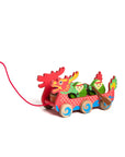 Wooden Dragon Boat Pull Along Toy