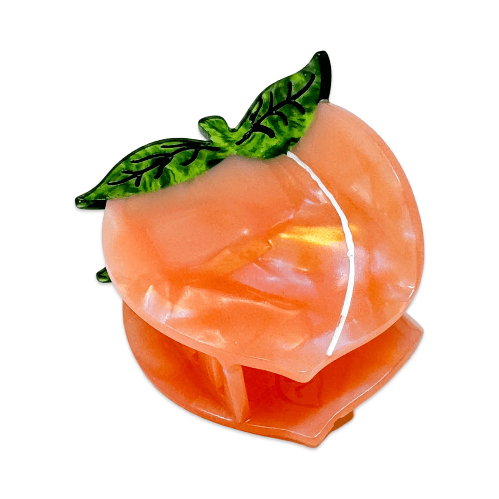 Midi Peach Hair Claw Clip by Jenny Lemons