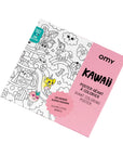 Kawaii Giant Coloring Poster