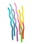 Kidoki Wiggly Worm Color Changing Straws by Kikkerland