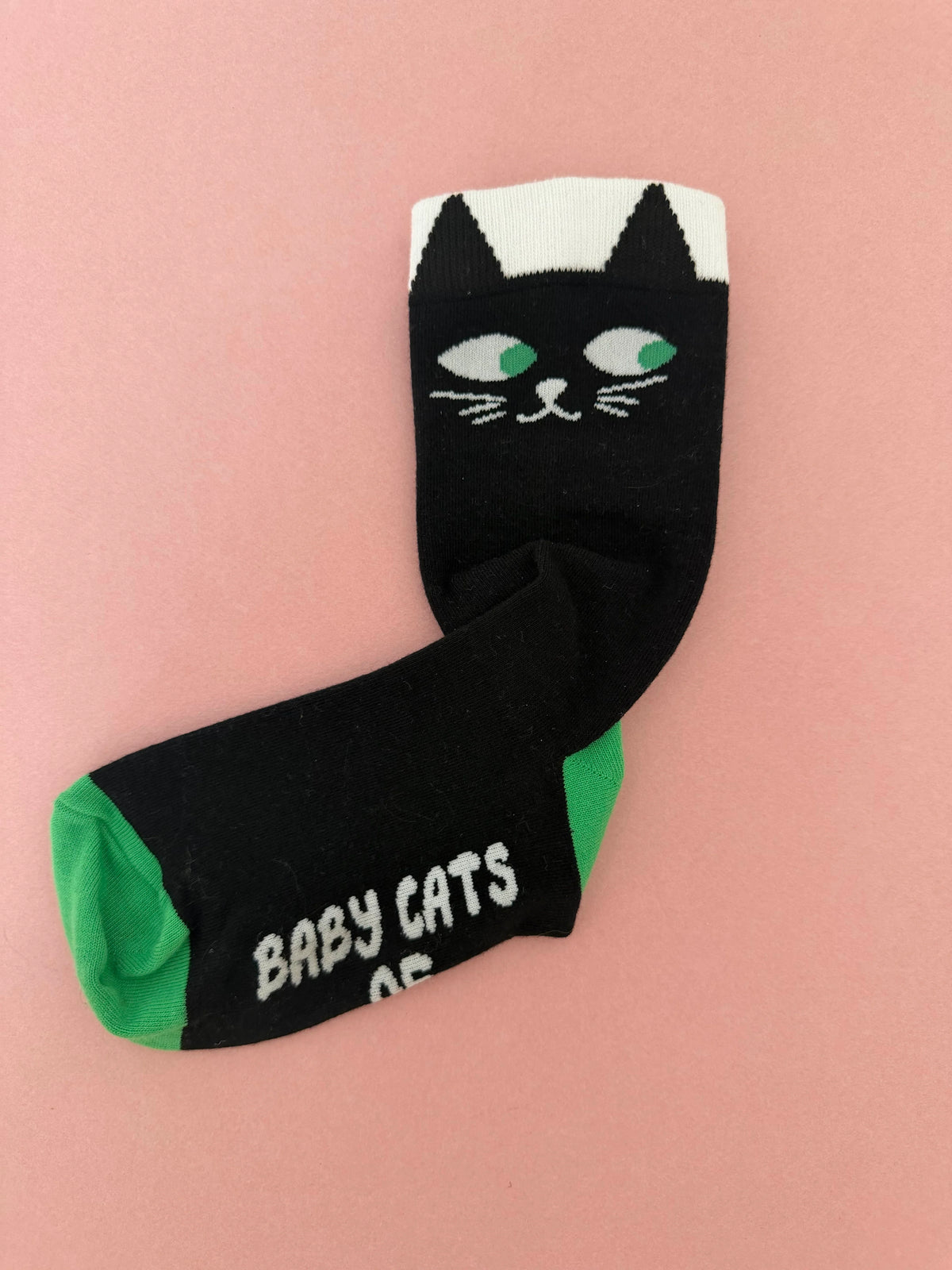 Kids Black Cats Socks