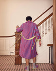 Lanternfly Stripe Bathrobe