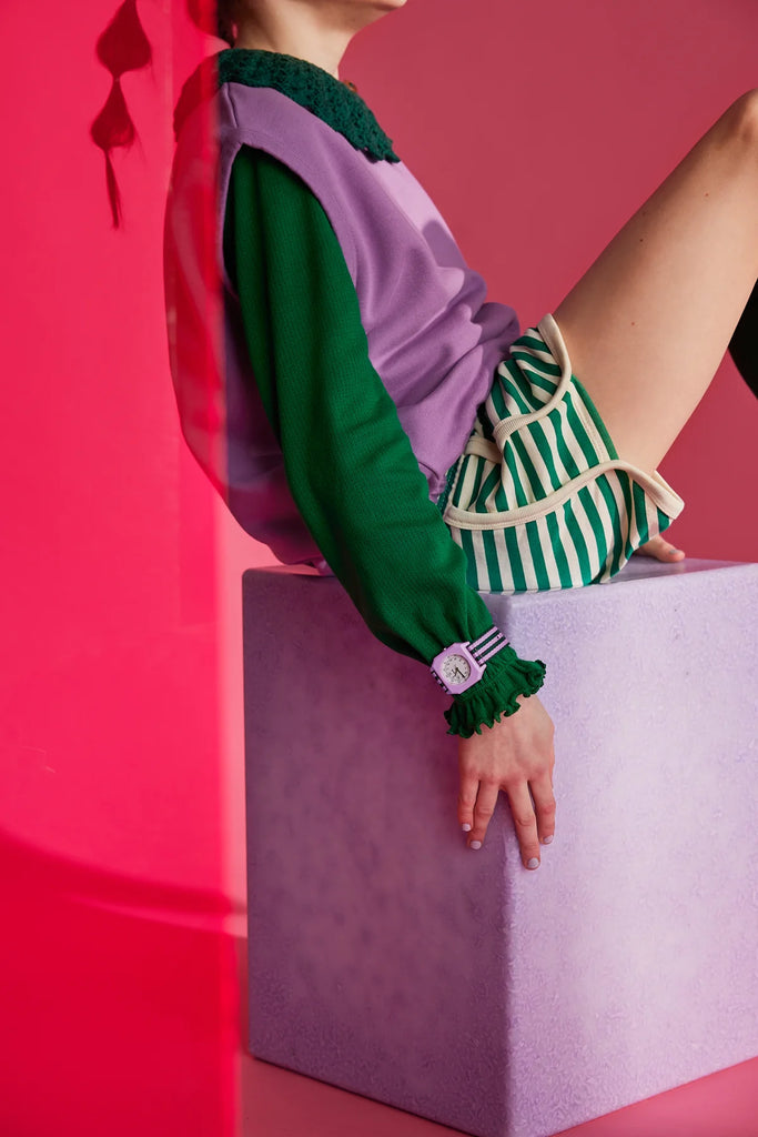 Lavender Field Kids Watch by Mini Kyomo