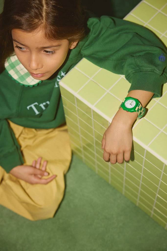 Summer Grass Kids Watch by Mini Kyomo