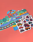 Montessori Decor Sticker Kit - Vroom Vroom by OMY