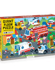 Rescue Vehicles 48 Piece Giant Floor Puzzle by Mudpuppy