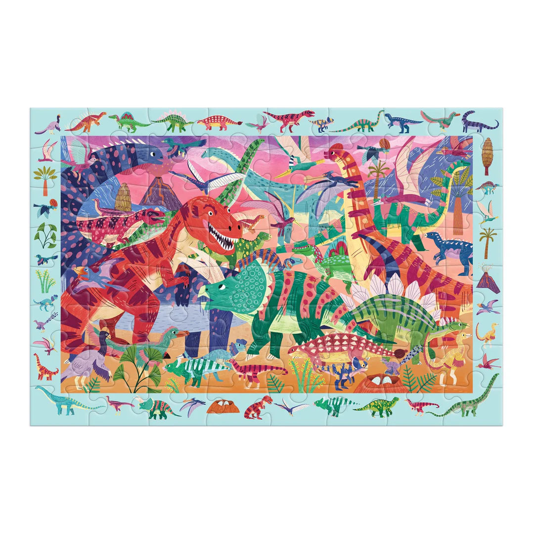 Mighty Dinosaur 64 Piece Search &amp; Find Puzzle
