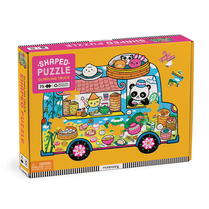 Dumpling Truck Shaped Puzzle by Mudpuppy