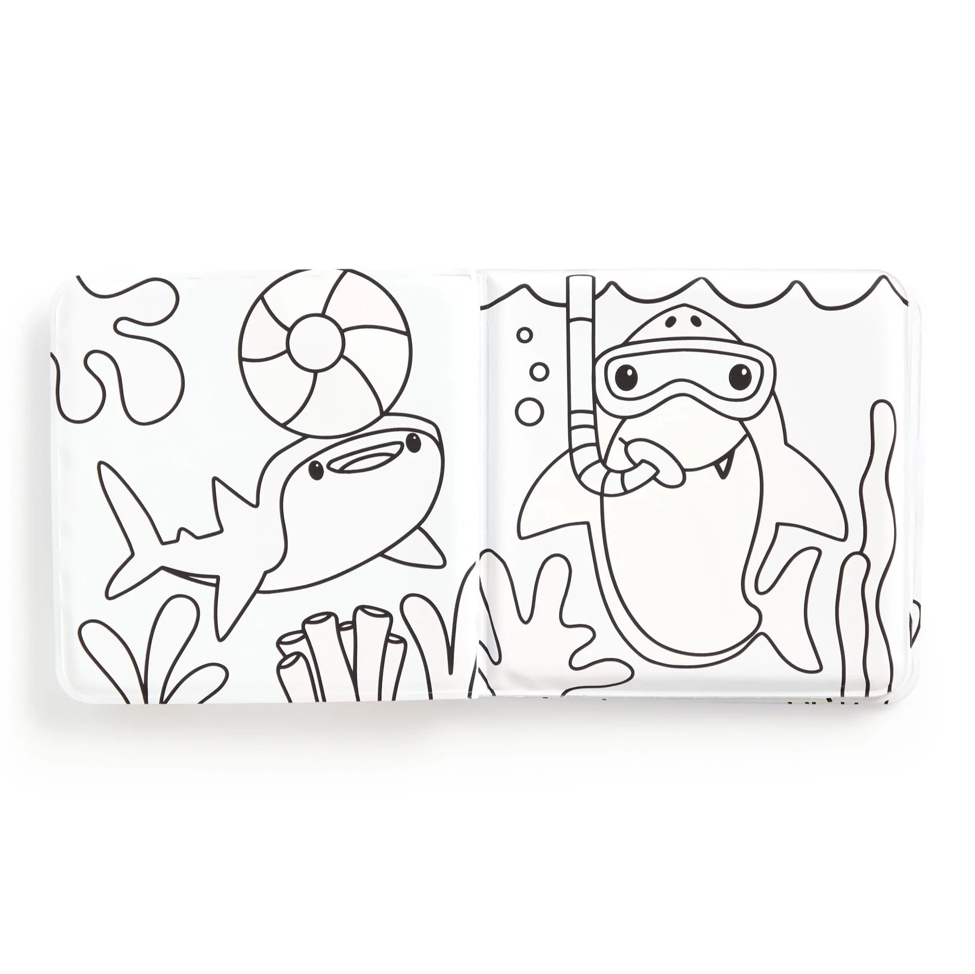 Shark Splash! Color Magic Bath Book