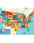 Map Of The U.S.A. Geography Puzzle