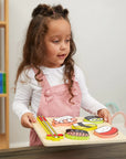Sushi Friends Wooden Tray Puzzle by Mochi Kids for Mudpuppy