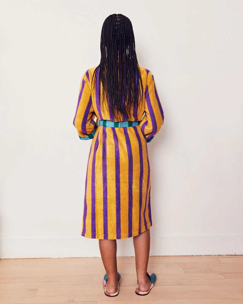 Stripe Bathrobe by Dusen Dusen