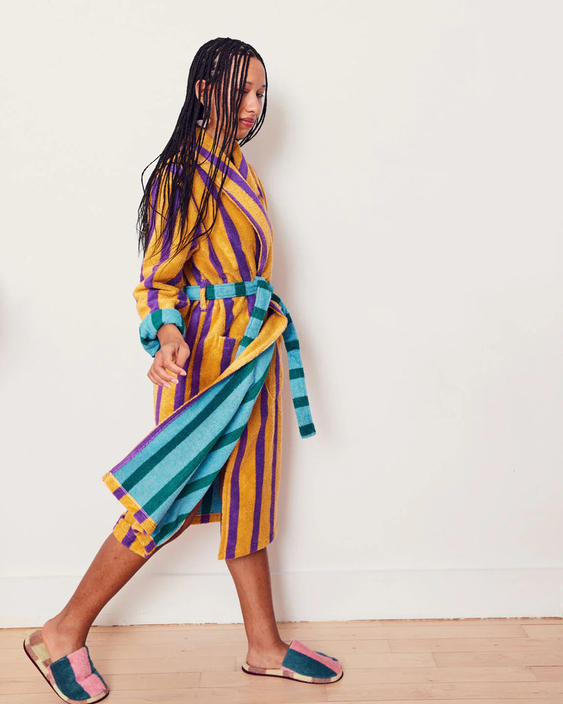 Stripe Bathrobe by Dusen Dusen