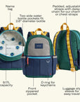 Happy Fuzzy Hearts Kane Mini Backpack