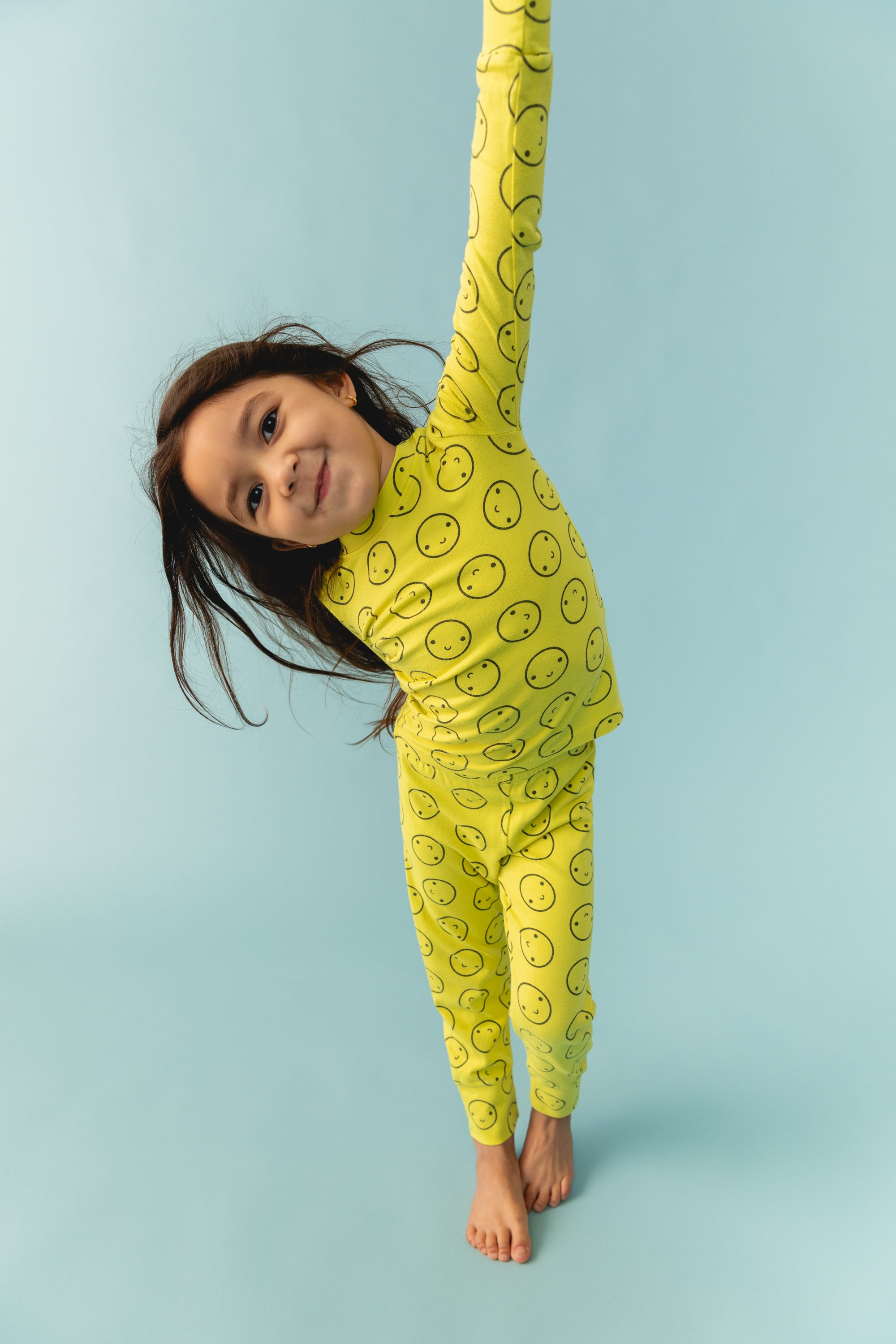 SALE Imperfect Yellow Sunshine Long Sleeve Happy Pajamas