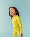 SALE Imperfect Yellow Sunshine Long Sleeve Happy Pajamas