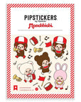 Monchhichi Marching Band Sticker Sheet