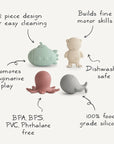 Sealife Mold Free Bath Play Set
