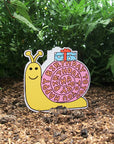 Snail Shaped Birthday Card