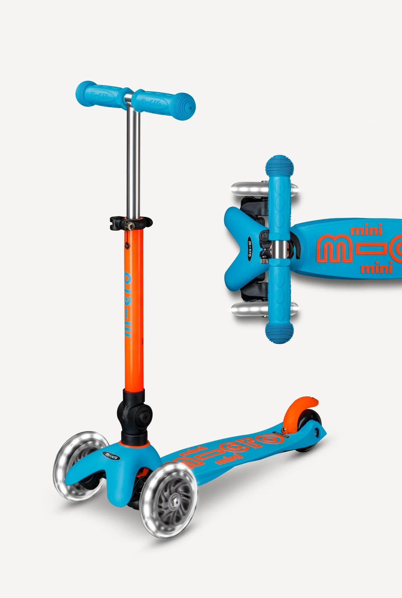 Micro Mini Foldable Scooter LED Wheels (More Colors)