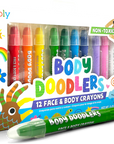 Body Doodlers: Face & Body Crayons by Ooly