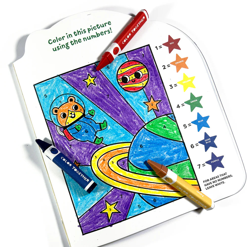 Color Together Triangular Crayons by Ooly