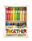Color Together Triangular Crayons by Ooly