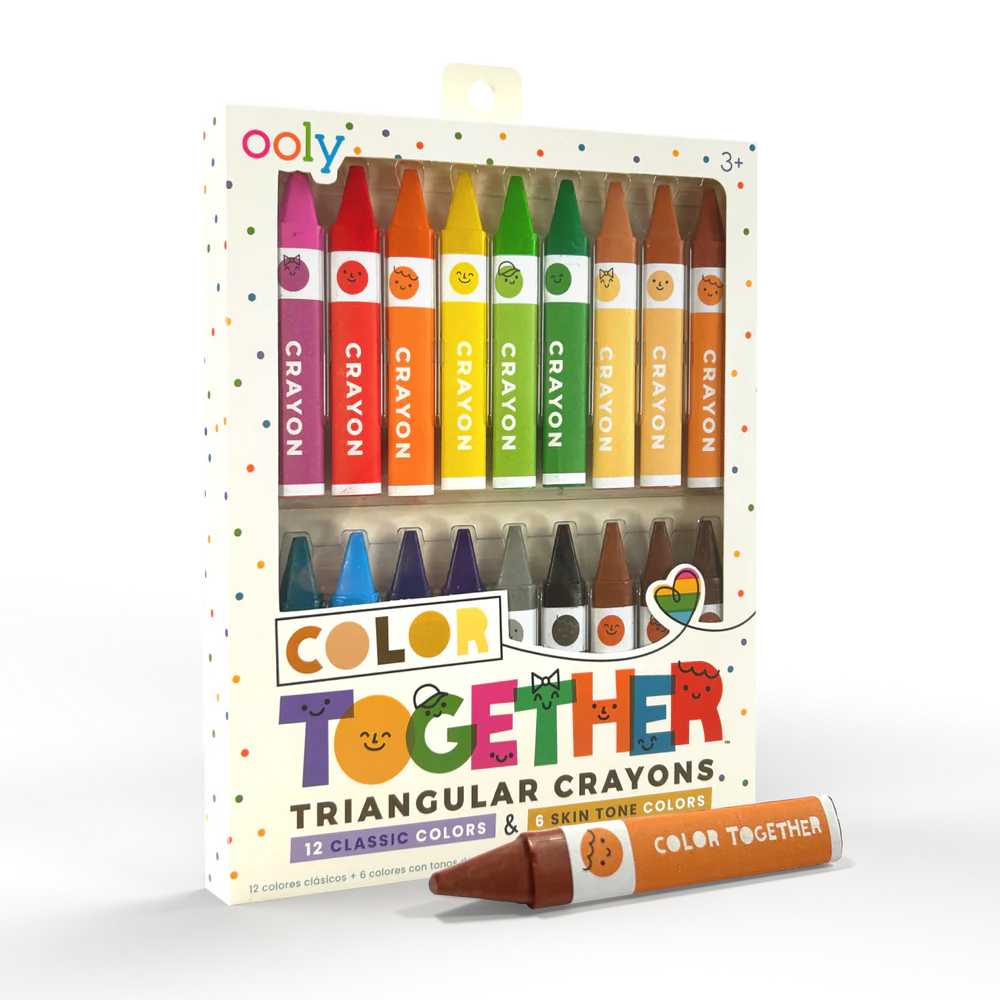 Color Together Triangular Crayons by Ooly