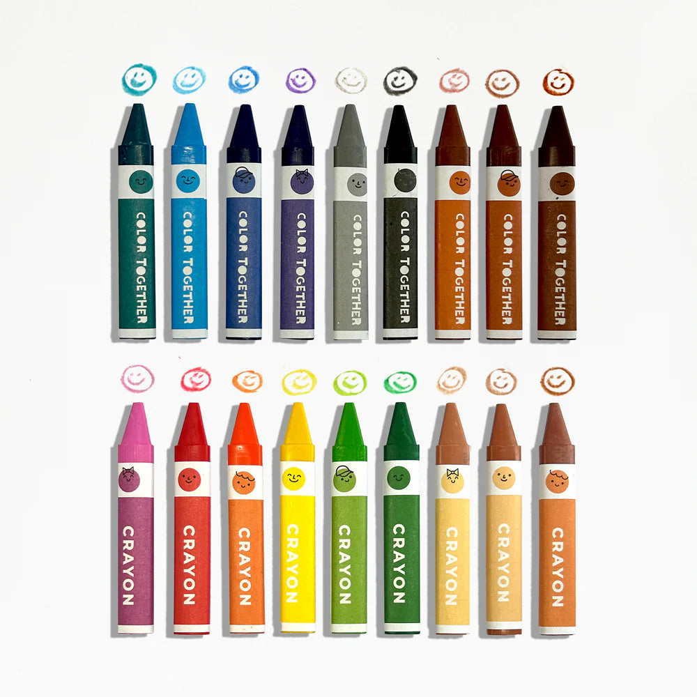 Color Together Triangular Crayons by Ooly