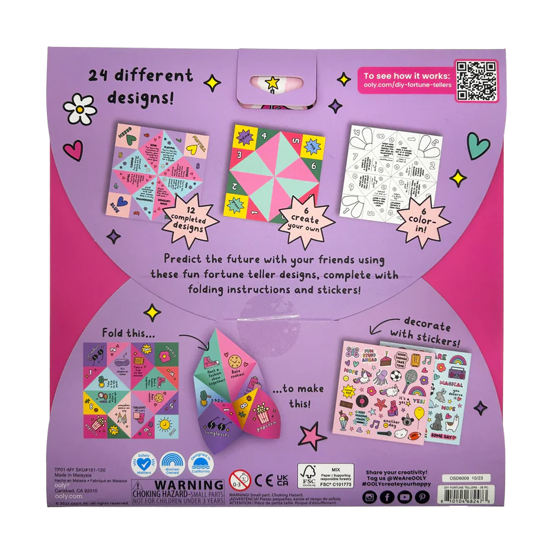 DIY Fortune Tellers by Ooly