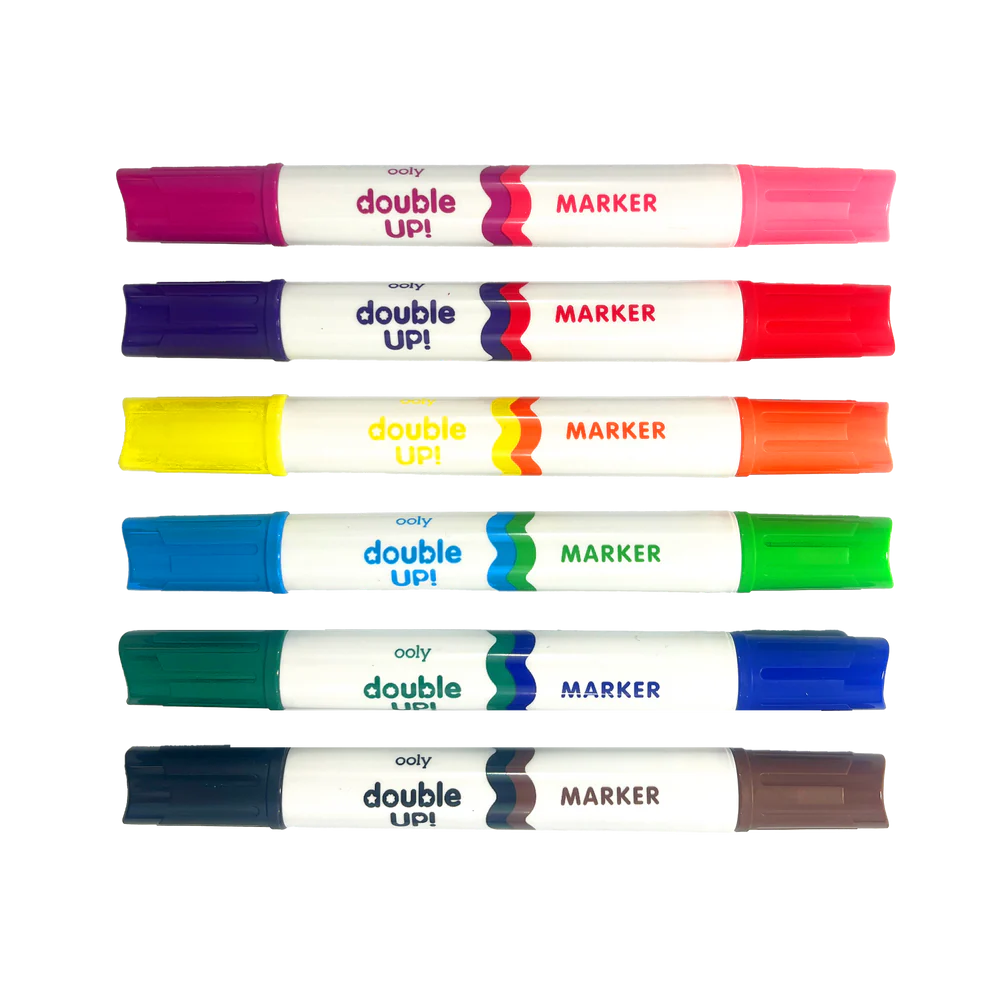 Double Up! Double-Ended Markers by Ooly