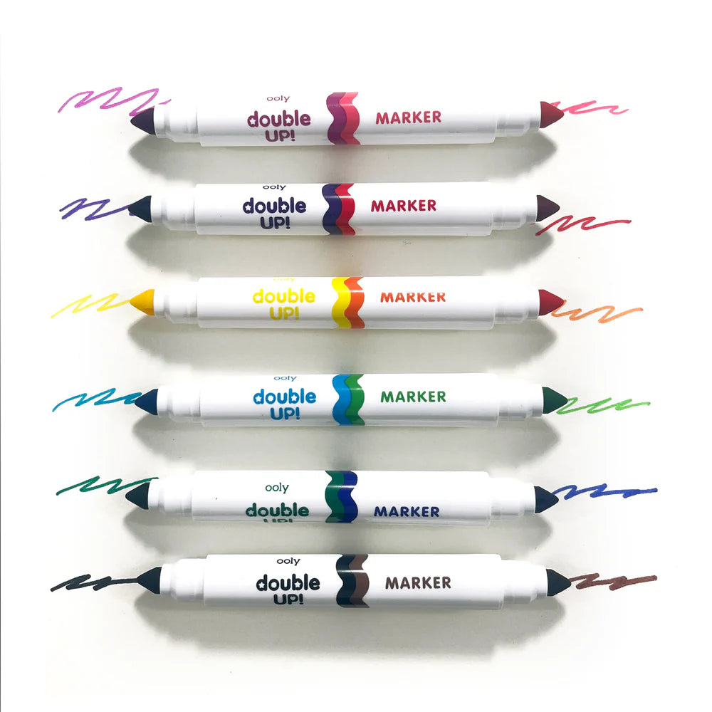 Double Up! Double-Ended Markers by Ooly