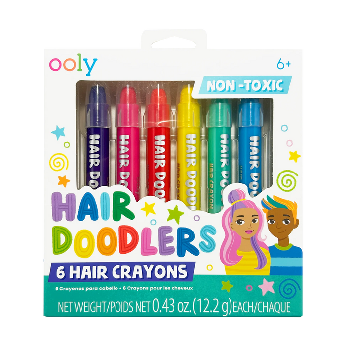 Hair Doodlers: Hair Crayons by Ooly