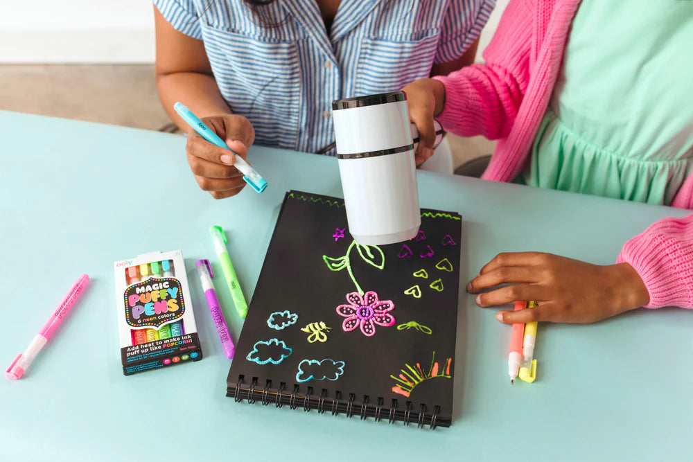Magic Neon Puffy Pens by Ooly