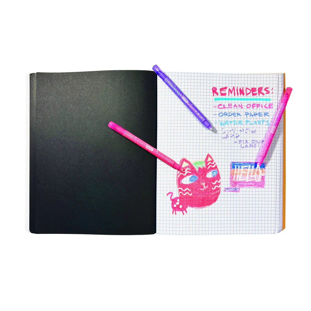 Make No Mistake! Sparkle Glittery Erasable Markers By Ooly