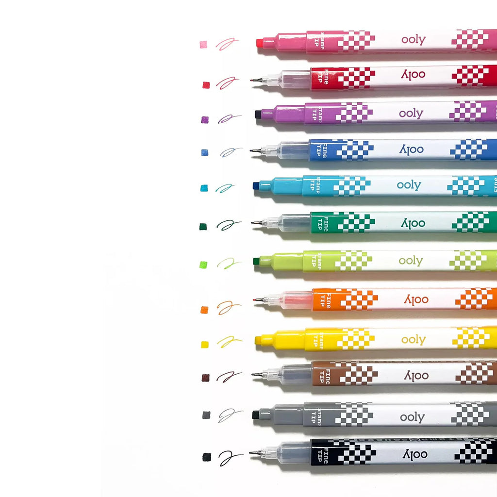 Stamp-A-Square Markers by Ooly