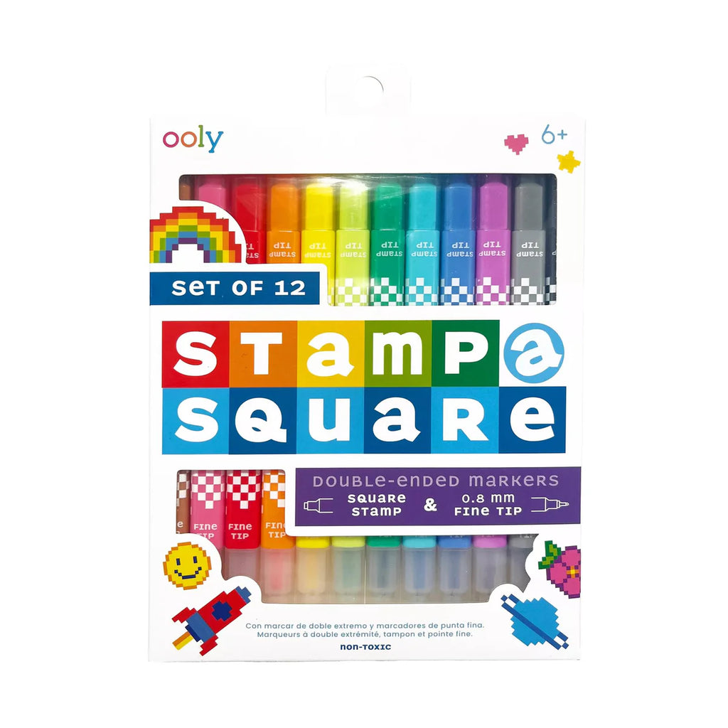 Stamp-A-Square Markers by Ooly