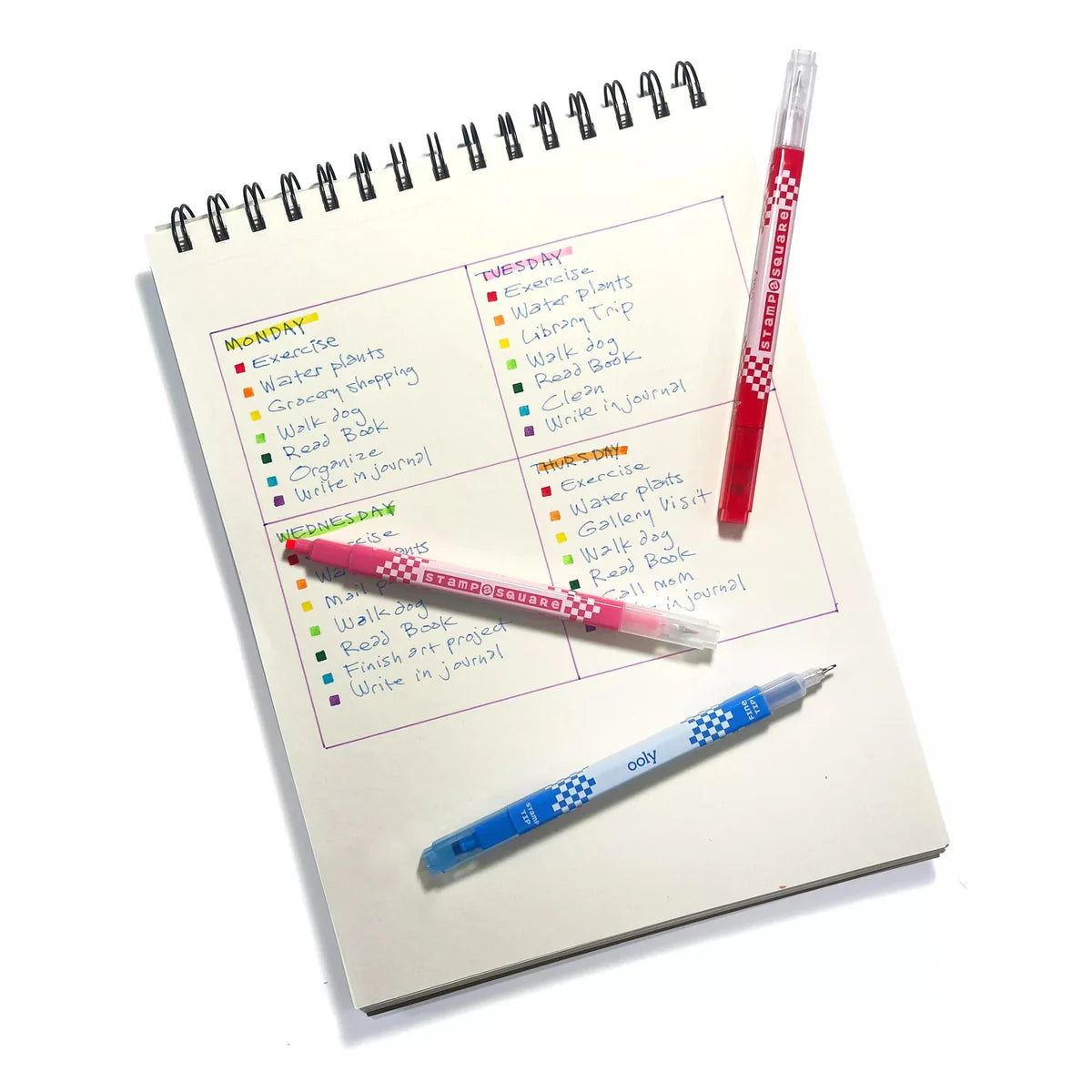 Stamp-A-Square Markers by Ooly