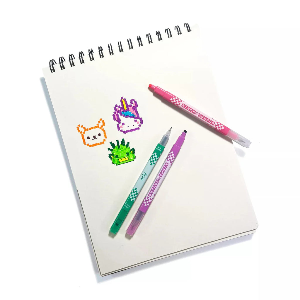 Stamp-A-Square Markers by Ooly