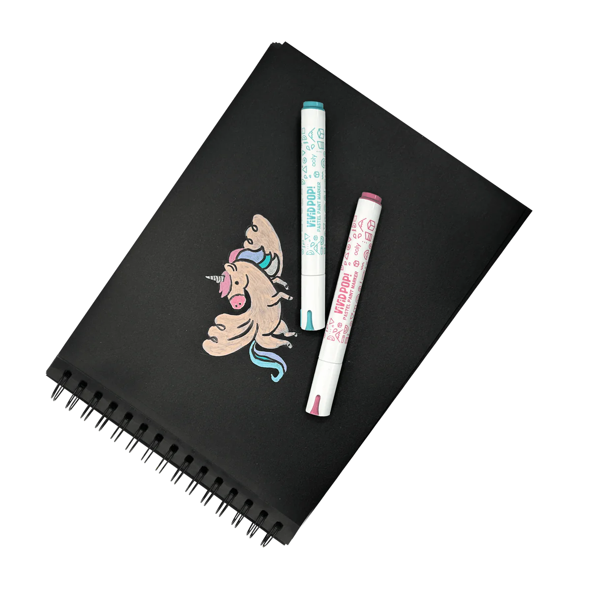 Pastel Vivid Pop! Water Based Paint Markers by Ooly